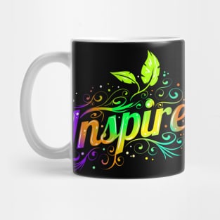 Inspire Sunny and Good vibes LGBTQ colorful Mug